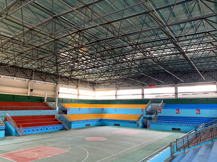 静安体育馆网架