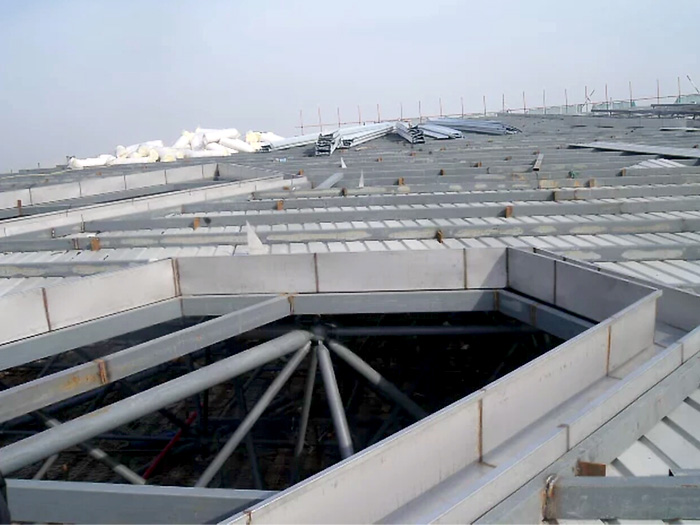 静安安吉县体育馆网架